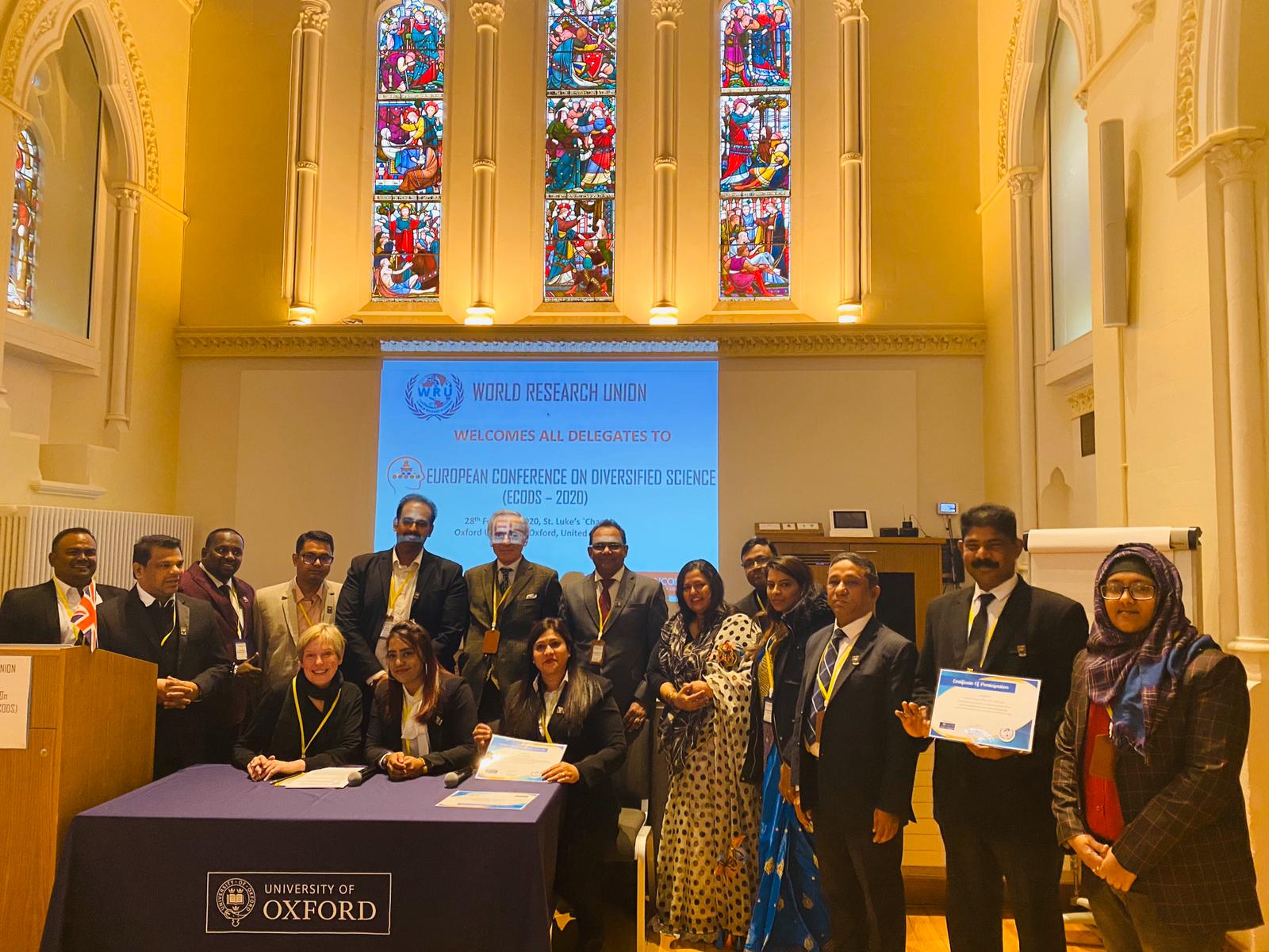 ECODS at University of Oxford